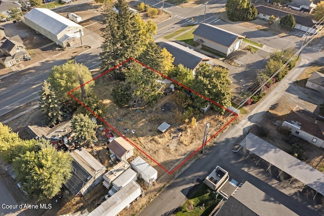 504 E 3rd Ave, Post Falls, ID 83854 - view of property location with property boundaries highlighted