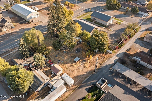 504 E 3rd Ave, Post Falls, ID 83854 - aerial overview of property's location featuring nearby suburban area