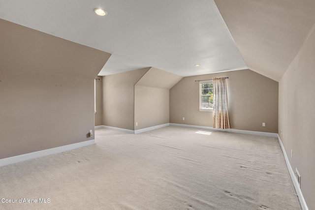 8511 N Summerfield Loop, Hayden, ID 83835 - bonus room featuring lofted ceiling, light carpet, and baseboards