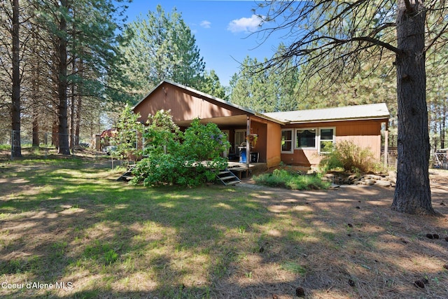 490 Samuels Rd, Sandpoint, ID 83864 - view of front of home with metal roof
