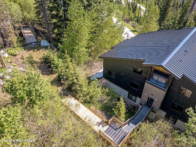 227 Crystal Springs Rd # 3, Sandpoint, ID 83864 - view from above of property featuring a forest