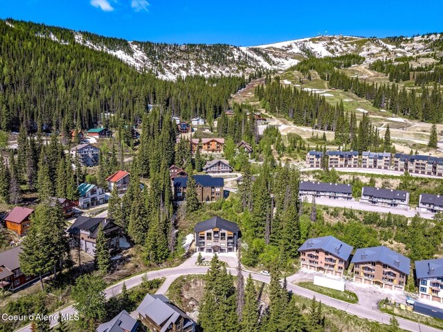 227 Crystal Springs Rd # 3, Sandpoint, ID 83864 - view of property location with mountains and a heavily wooded area
