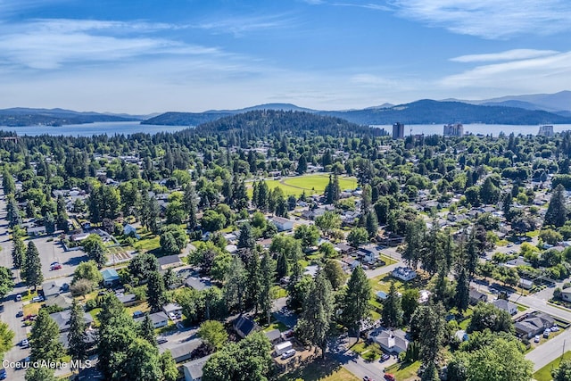 901 N 16th St, Coeur Dalene, ID 83814 - aerial view of a water and mountain view