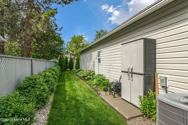 5835 E Steamboat Bnd, Post Falls, ID 83854 - view of yard featuring cooling unit