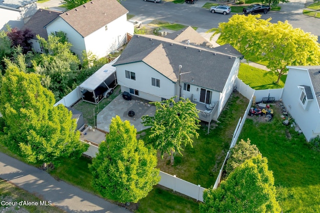 688 N Sparklewood Ct, Post Falls, ID 83854 - aerial perspective of suburban area