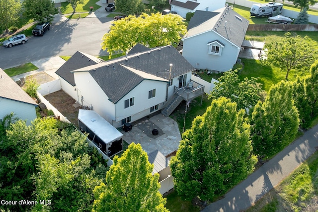 688 N Sparklewood Ct, Post Falls, ID 83854 - aerial perspective of suburban area