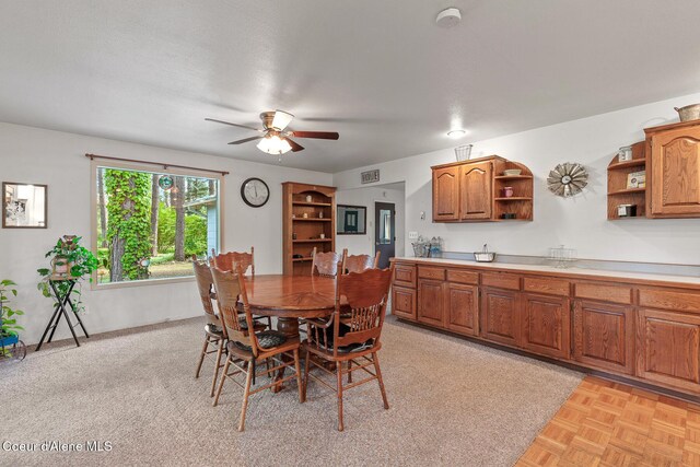 15248 N Atlas Rd, Rathdrum, ID 83858 - dining room with ceiling fan