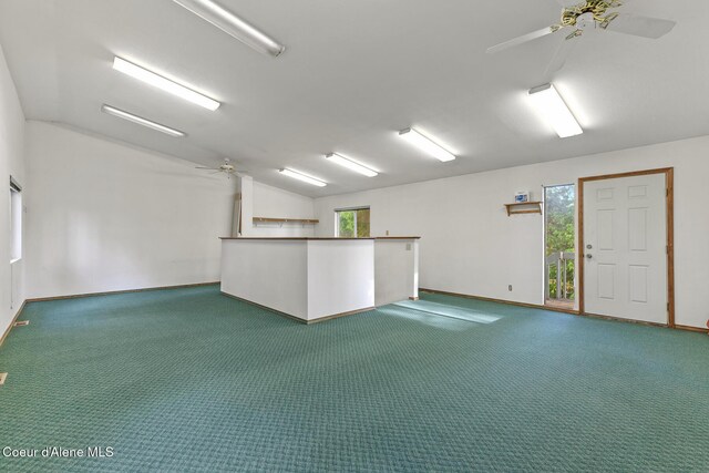 15248 N Atlas Rd, Rathdrum, ID 83858 - garage with a ceiling fan and baseboards