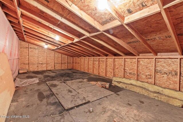 15248 N Atlas Rd, Rathdrum, ID 83858 - view of unfinished attic