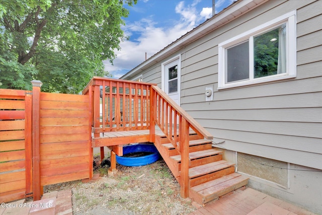 316 W Brown Ave, Kellogg, ID 83837 - view of wooden terrace