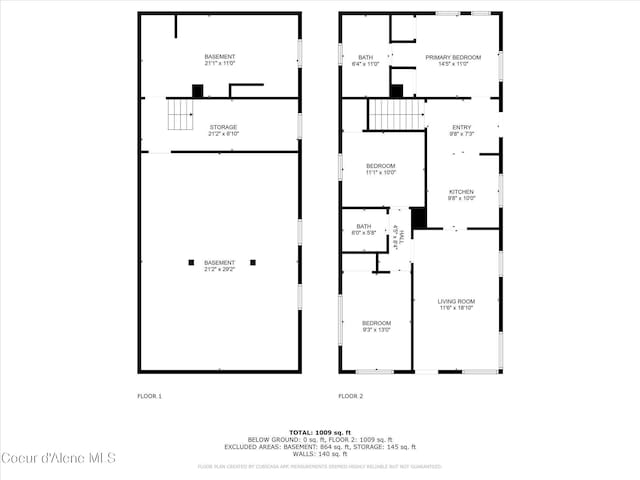 316 W Brown Ave, Kellogg, ID 83837 - property floor plan