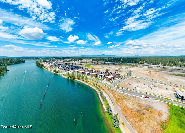 2671 W Lumber Ln, Coeur Dalene, ID 83814 - drone / aerial view of a water and mountain view