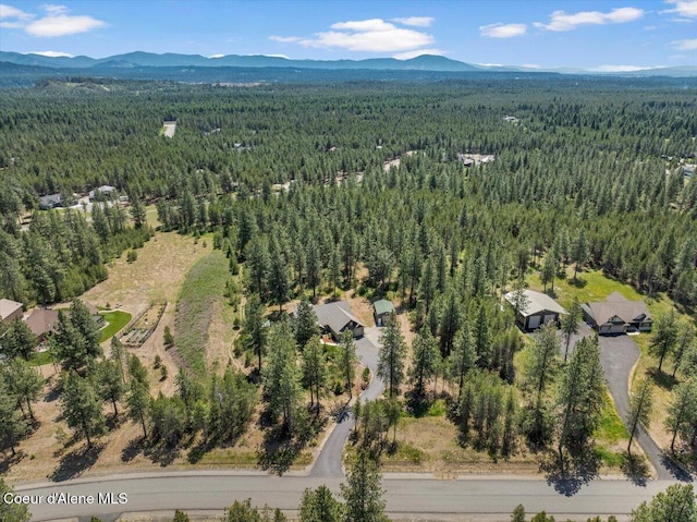 23378 N Prominence Rd, Rathdrum, ID 83858 - view of property location featuring a forest
