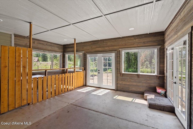 23378 N Prominence Rd, Rathdrum, ID 83858 - unfurnished sunroom featuring french doors and healthy amount of natural light