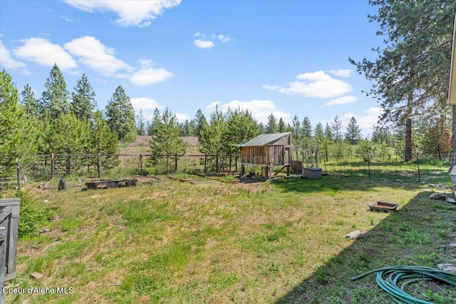 23378 N Prominence Rd, Rathdrum, ID 83858 - view of yard with an outdoor structure and exterior structure