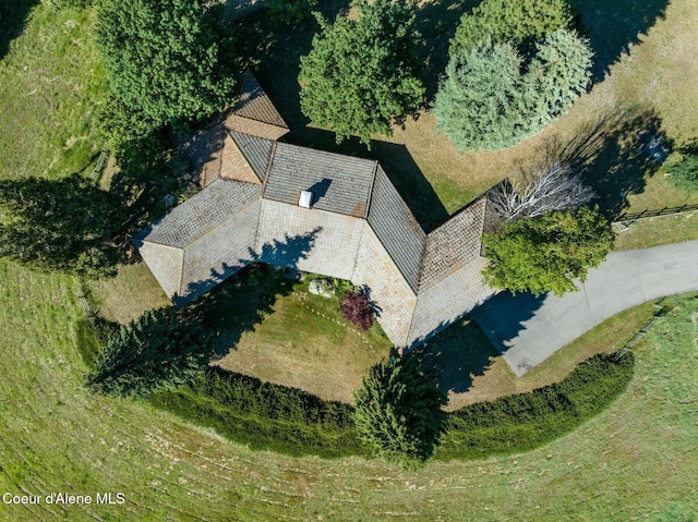 16529 N Triangle 7 Rd, Hayden, ID 83835 - view from above of property