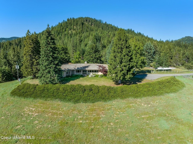 16529 N Triangle 7 Rd, Hayden, ID 83835 - view of mountain background featuring a forest
