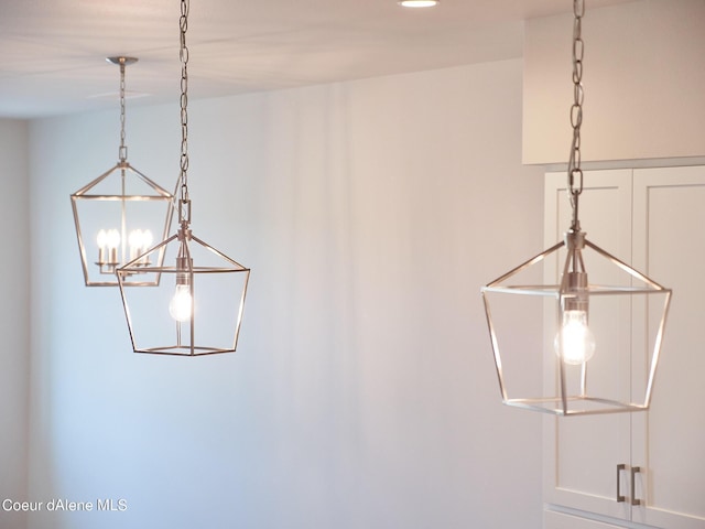 1048 E 4th Ave, Post Falls, ID 83854 - detailed view of a chandelier and recessed lighting