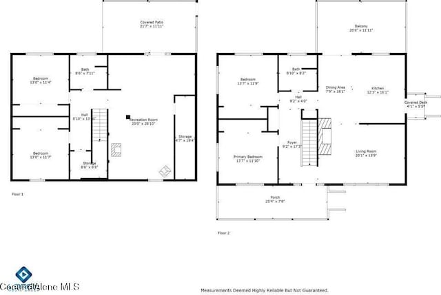 16 Beers Humbird Rd, Sagle, ID 83860 - view of floor plan / room layout