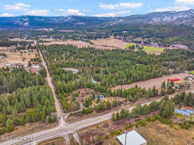 16 Beers Humbird Rd, Sagle, ID 83860 - aerial view of mountains
