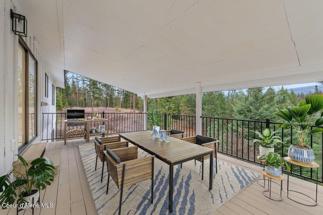 16 Beers Humbird Rd, Sagle, ID 83860 - deck with outdoor dining space