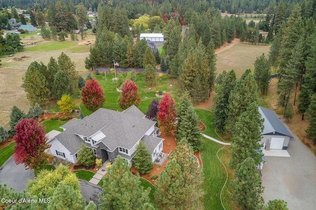 2177 E Totten Ln, Dalton Gardens, ID 83815 - aerial view