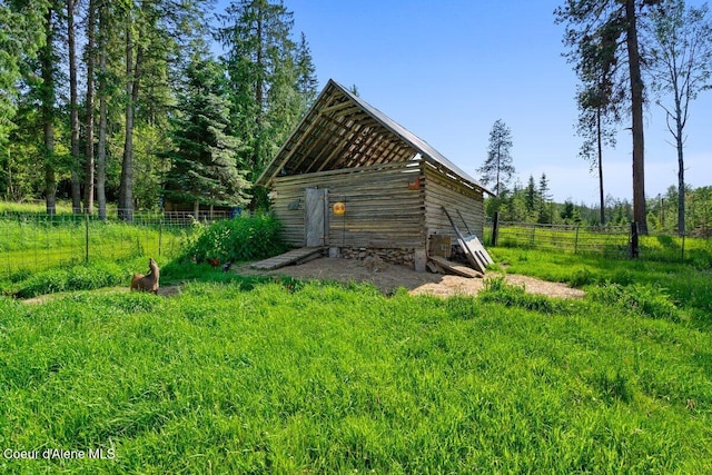 929 Irish Rd, Sagle, ID 83860 - view of yard