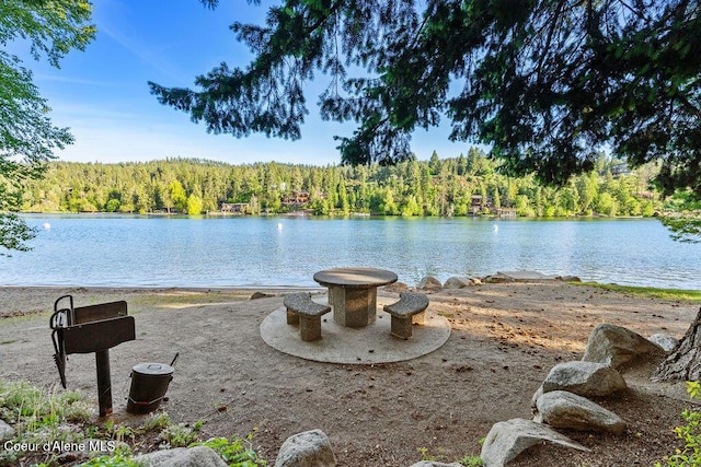 5735 E Steamboat Bnd, Post Falls, ID 83854 - water view with a forest
