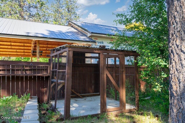 7349 W Crenshaw St, Rathdrum, ID 83858 - view of poultry coop