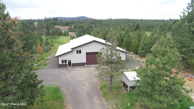 574 Parkside Rd, Plummer, ID 83851 - view of subject property featuring a forest and a mountain backdrop