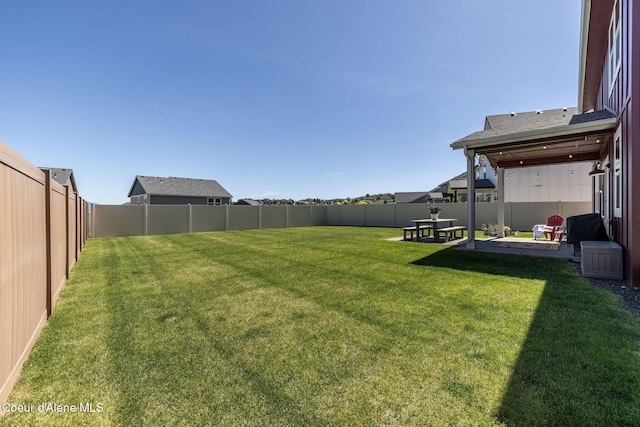 21367 E Acadia Ct, Liberty Lake, WA 99019 - view of yard with a patio