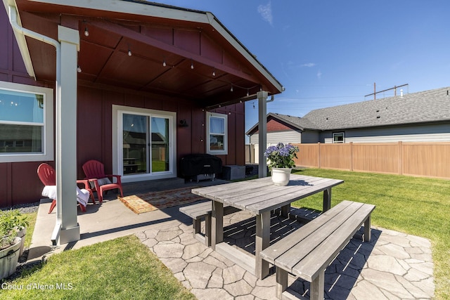 21367 E Acadia Ct, Liberty Lake, WA 99019 - view of patio / terrace with outdoor dining space