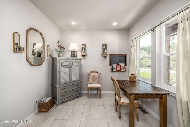 21367 E Acadia Ct, Liberty Lake, WA 99019 - home office with recessed lighting and baseboards