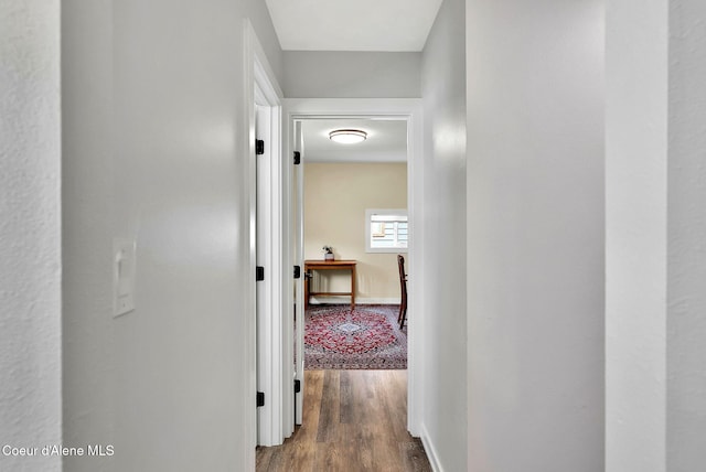 2040 Washington Ave, Saint Maries, ID 83861 - hall with wood finished floors and baseboards