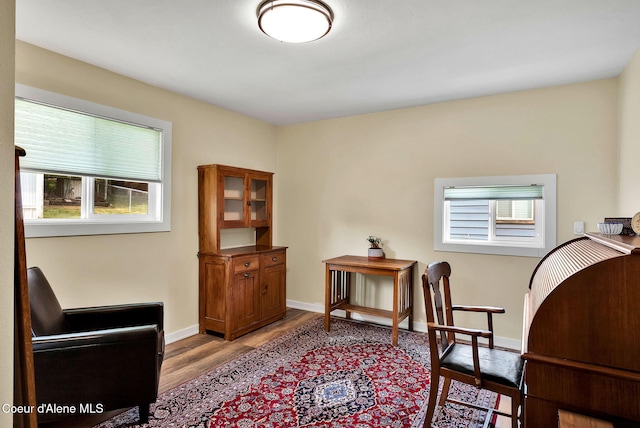 2040 Washington Ave, Saint Maries, ID 83861 - office area with light wood finished floors and baseboards