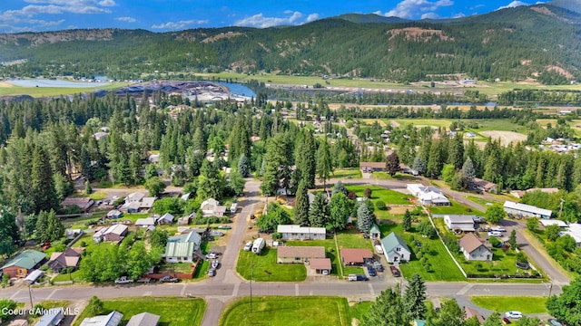 2040 Washington Ave, Saint Maries, ID 83861 - aerial overview of property's location featuring mountains