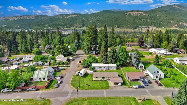 2040 Washington Ave, Saint Maries, ID 83861 - aerial overview of property's location with nearby suburban area