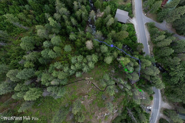 852 Woodland Dr, Sandpoint, ID 83864 - aerial overview of property's location