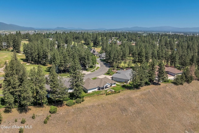 620 N Chisholm Ct, Post Falls, ID 83854 - bird's eye view of mountains and a heavily wooded area
