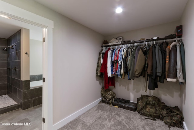 245 Lost Creek Ln, Priest River, ID 83856 - walk in closet featuring carpet