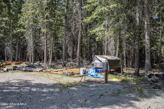245 Lost Creek Ln, Priest River, ID 83856 - view of yard with a wooded view