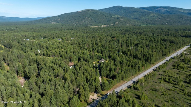 13 Park Dr, Spirit Lake, ID 83869 - view of property location with a forest and a mountain backdrop