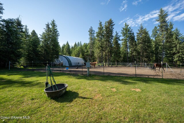 13 Park Dr, Spirit Lake, ID 83869 - view of yard