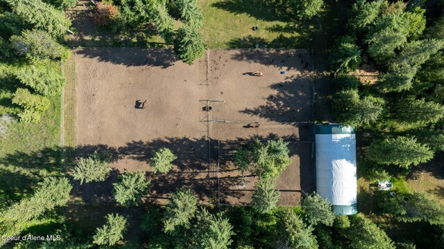 13 Park Dr, Spirit Lake, ID 83869 - aerial view