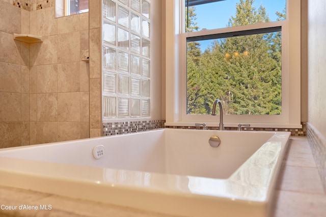 13 Park Dr, Spirit Lake, ID 83869 - full bathroom with a soaking tub