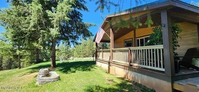 229 Henderson Lp, Kamiah, ID 83536 - view of side of property featuring a yard