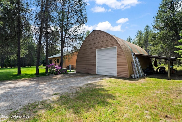 9307 Lakeshore Dr, Sagle, ID 83860 - garage with a detached garage and driveway