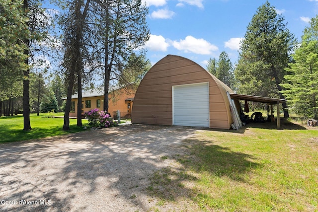 9307 Lakeshore Dr, Sagle, ID 83860 - garage with a garage and driveway