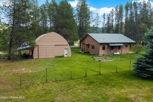 9307 Lakeshore Dr, Sagle, ID 83860 - view of yard featuring an outbuilding
