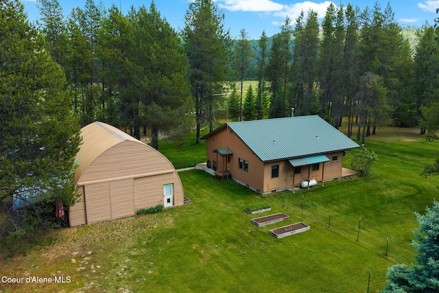 9307 Lakeshore Dr, Sagle, ID 83860 - view from above of property featuring a forest